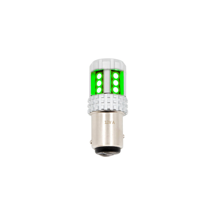 High Power 18 LED 1157 Bulb - Green