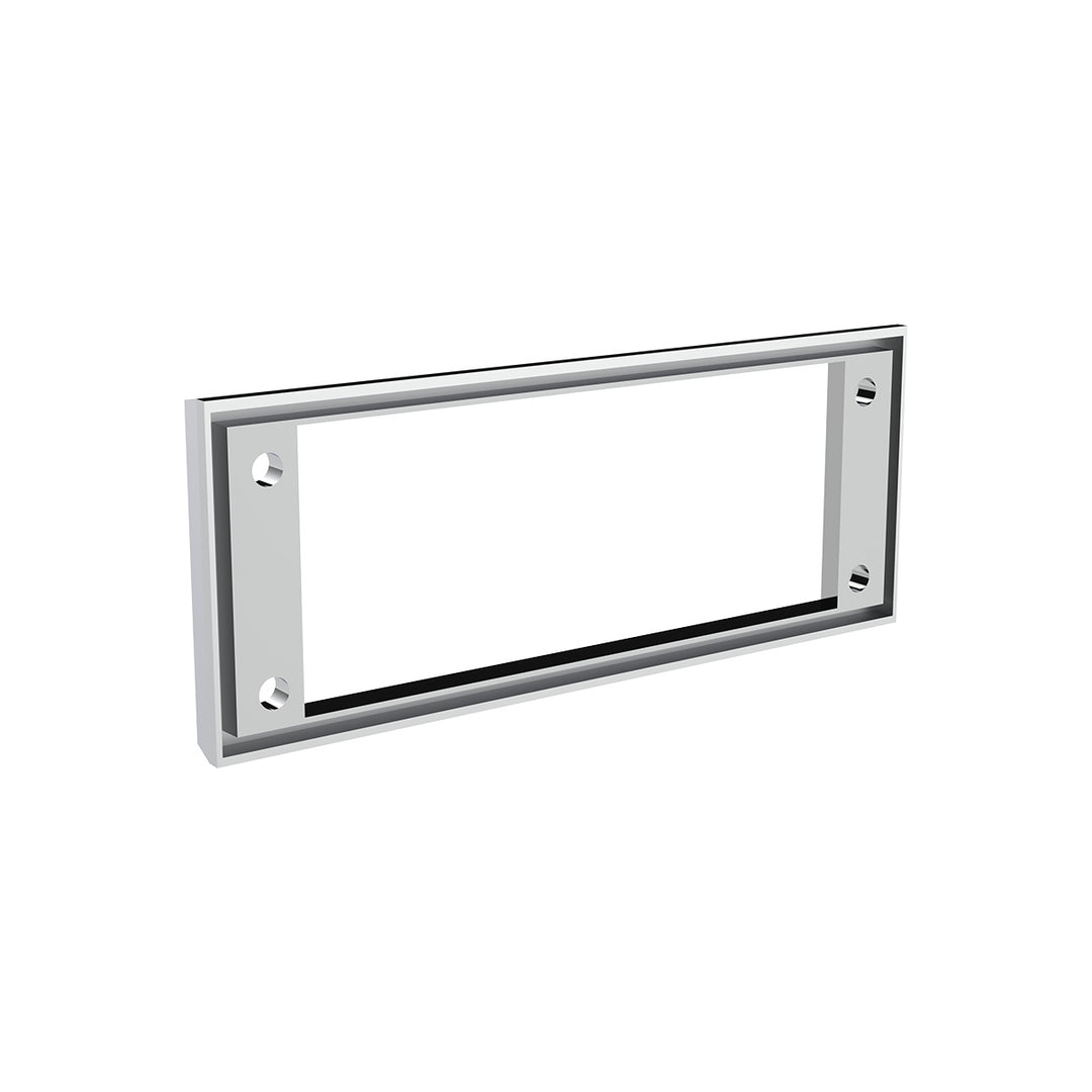 Chrome Plastic A/C Control Dash Panel Bezel For Kenworth W900 (1990-2005) &amp; T800 (1986-2005)
