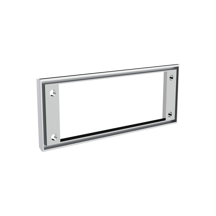 Chrome Plastic A/C Control Dash Panel Bezel For Kenworth W900 (1990-2005) &amp; T800 (1986-2005)