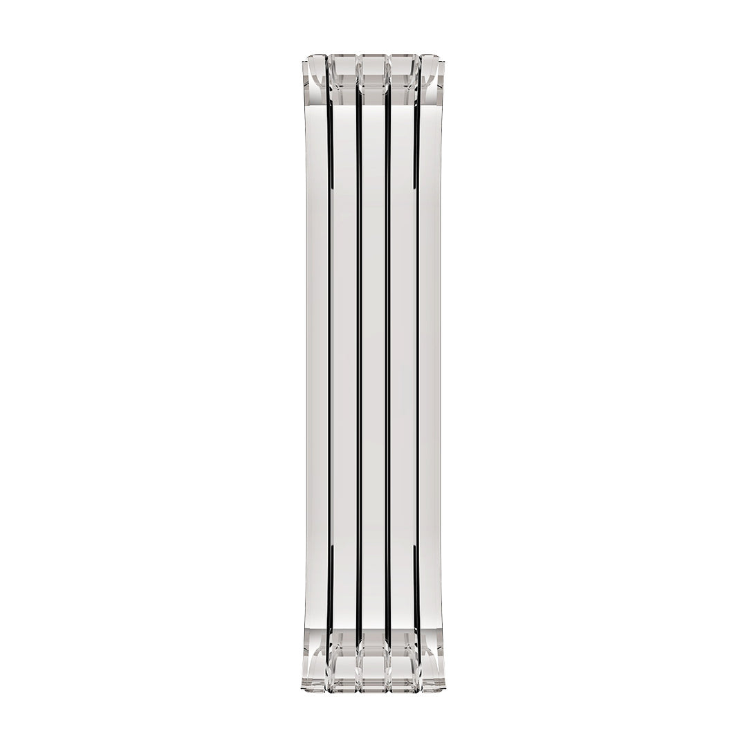 126" 430 Stainless Steel (18ga) Beaded Edge Ribbed Full Fender 54" Spread - SR Series (Pair)