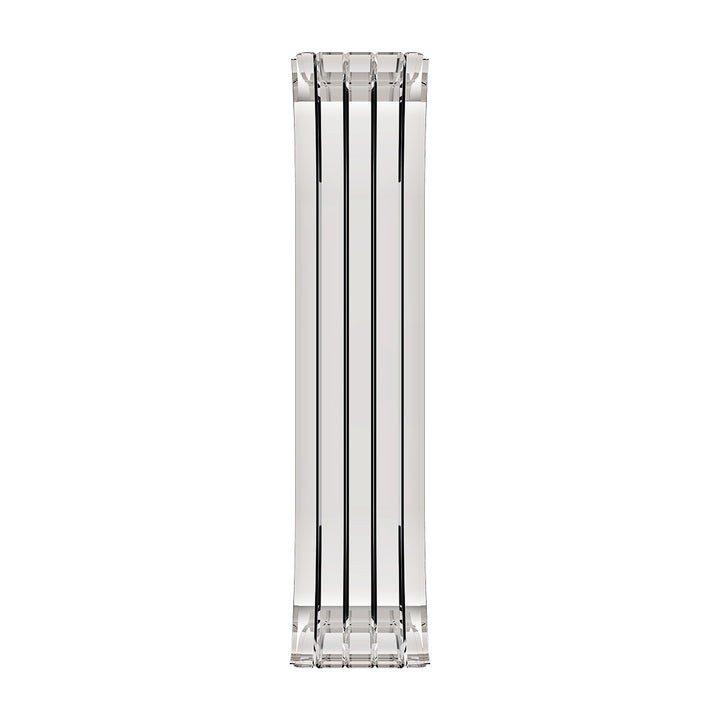 126" 430 Stainless Steel (18ga) Beaded Edge Ribbed Full Fender 54" Spread - SR Series (Pair)