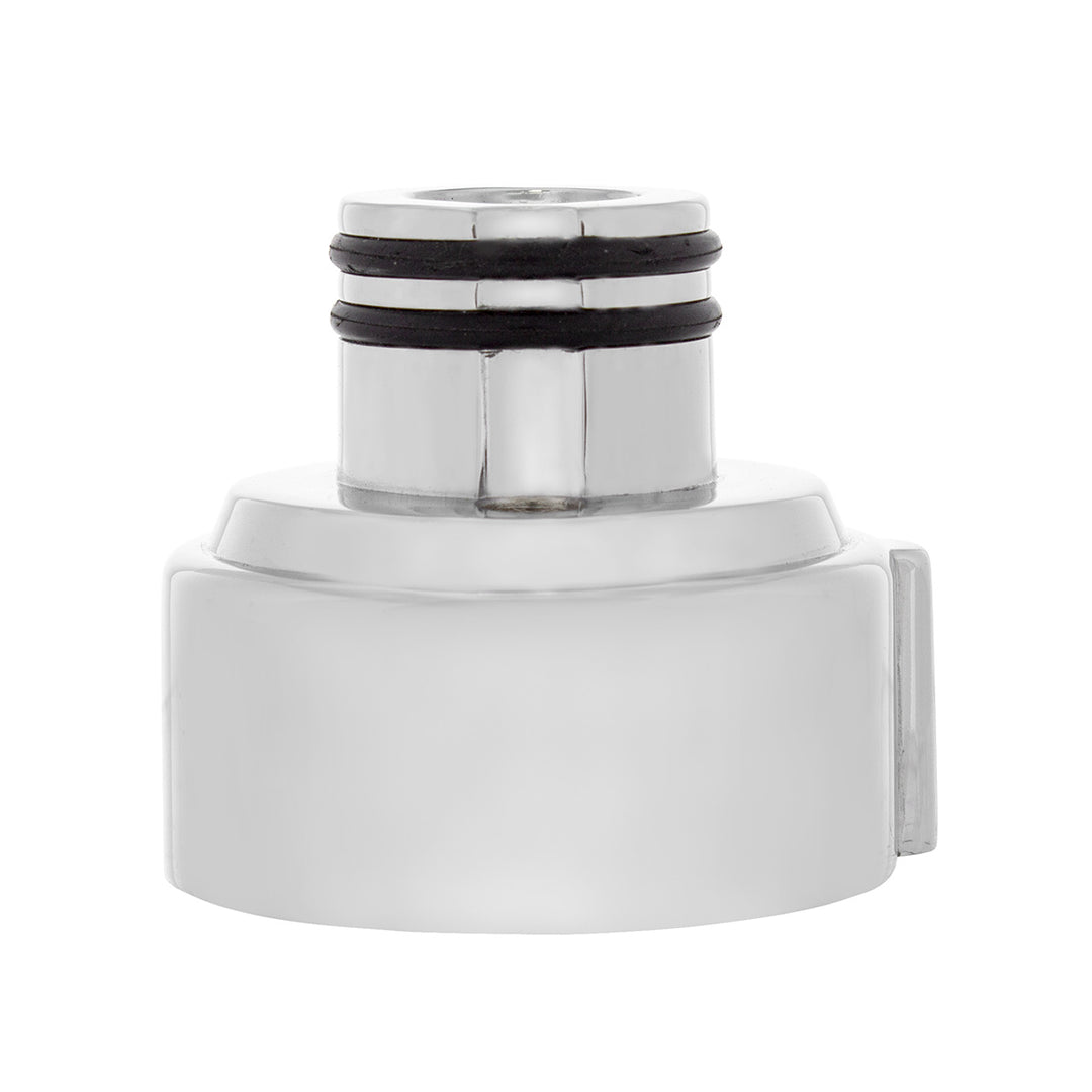 Gearshift Adapter W/LED Mount For Eaton - Fuller 9/10 Speed - Chrome/Vertical (Bulk)