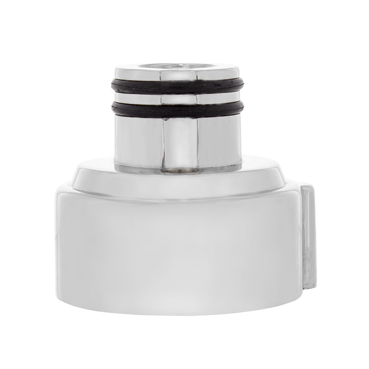 Gearshift Adapter W/LED Mount For Eaton - Fuller 9/10 Speed - Chrome/Vertical (Bulk)