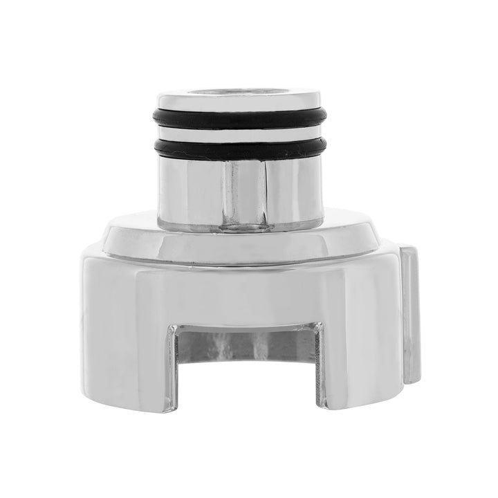 Gearshift Adapter W/LED Mount For Eaton - Fuller 13/15/18 Speed - Chrome/Vertical (Bulk)