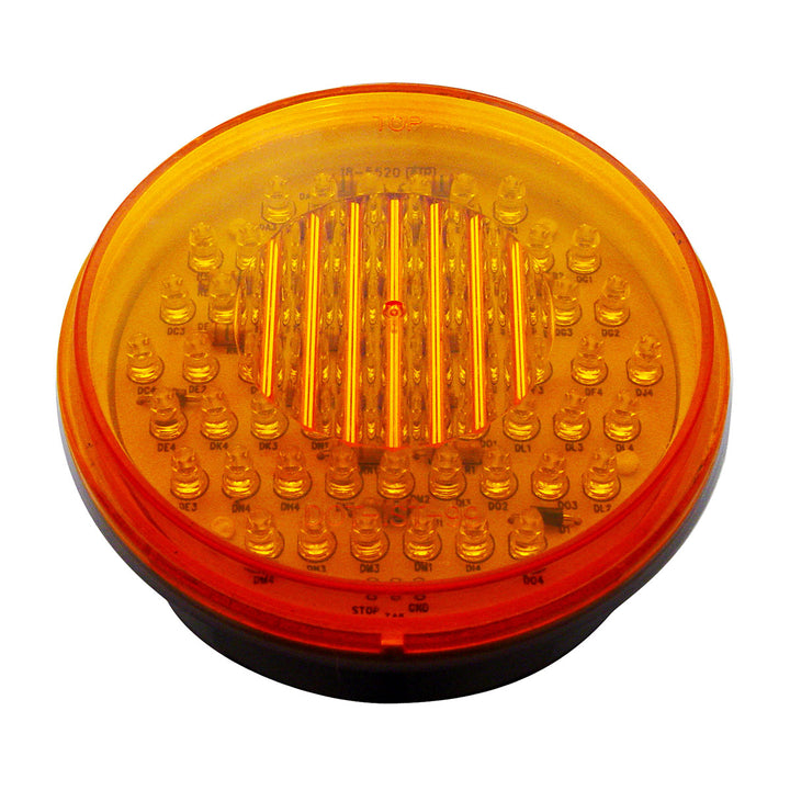 60 LED Round P/T/C Light - Amber (Bulk)