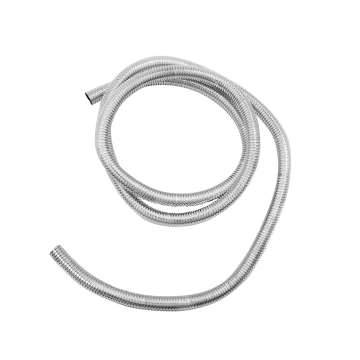 72" Long Chrome Wire Loom - 1/2" Diameter