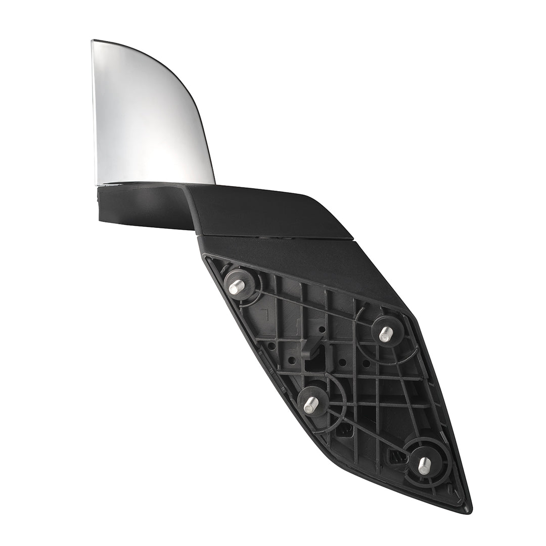 Chrome Hood Mirror Assembly For 2004-2014 Volvo VN/VNL - Driver