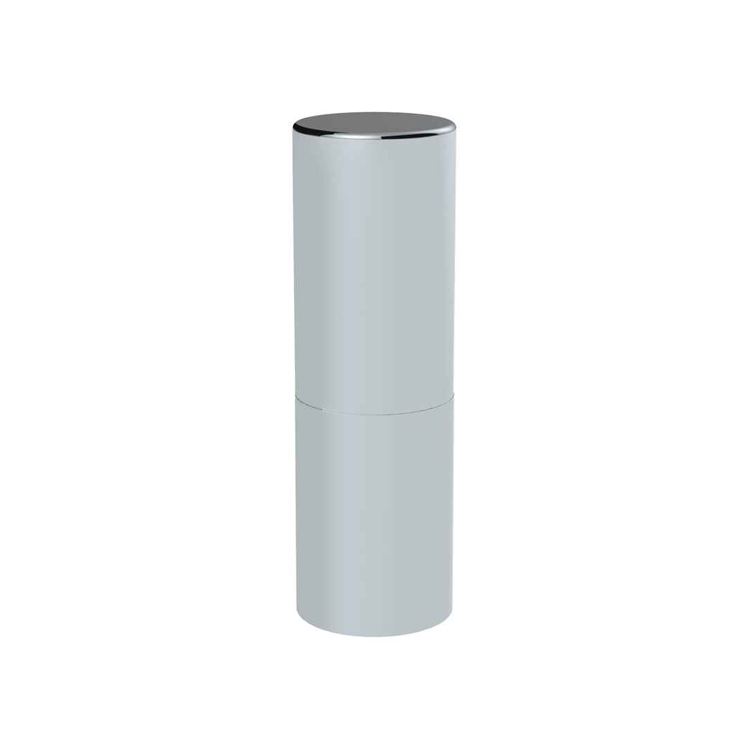 33mm X 6-1/2" Chrome Plastic Tall Cylinder Nut Cover - Thread-On (Bulk)