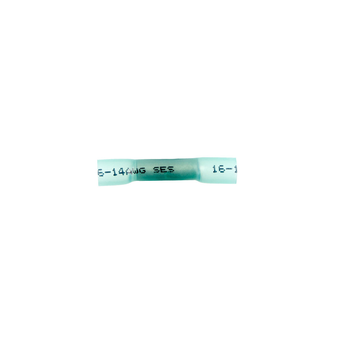 16-14 AWG CS Heat Shrink Butt Connector - Blue (25-Pack)