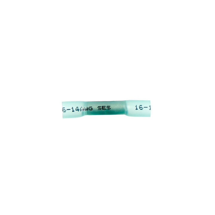 16-14 AWG CS Heat Shrink Butt Connector - Blue (25-Pack)