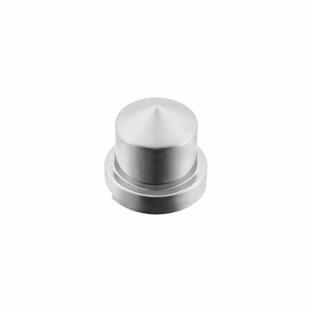 1/2" x 13/16" Chrome Plastic Pointed Nut Covers - Push-On (10-Pack)