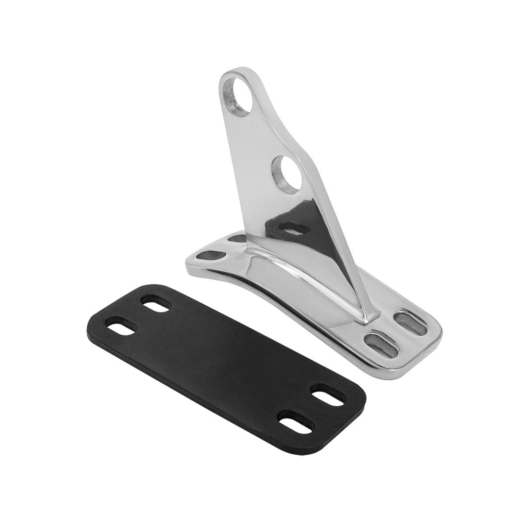 Stainless Steel Competition Series Angled Exhaust Bracket For Peterbilt