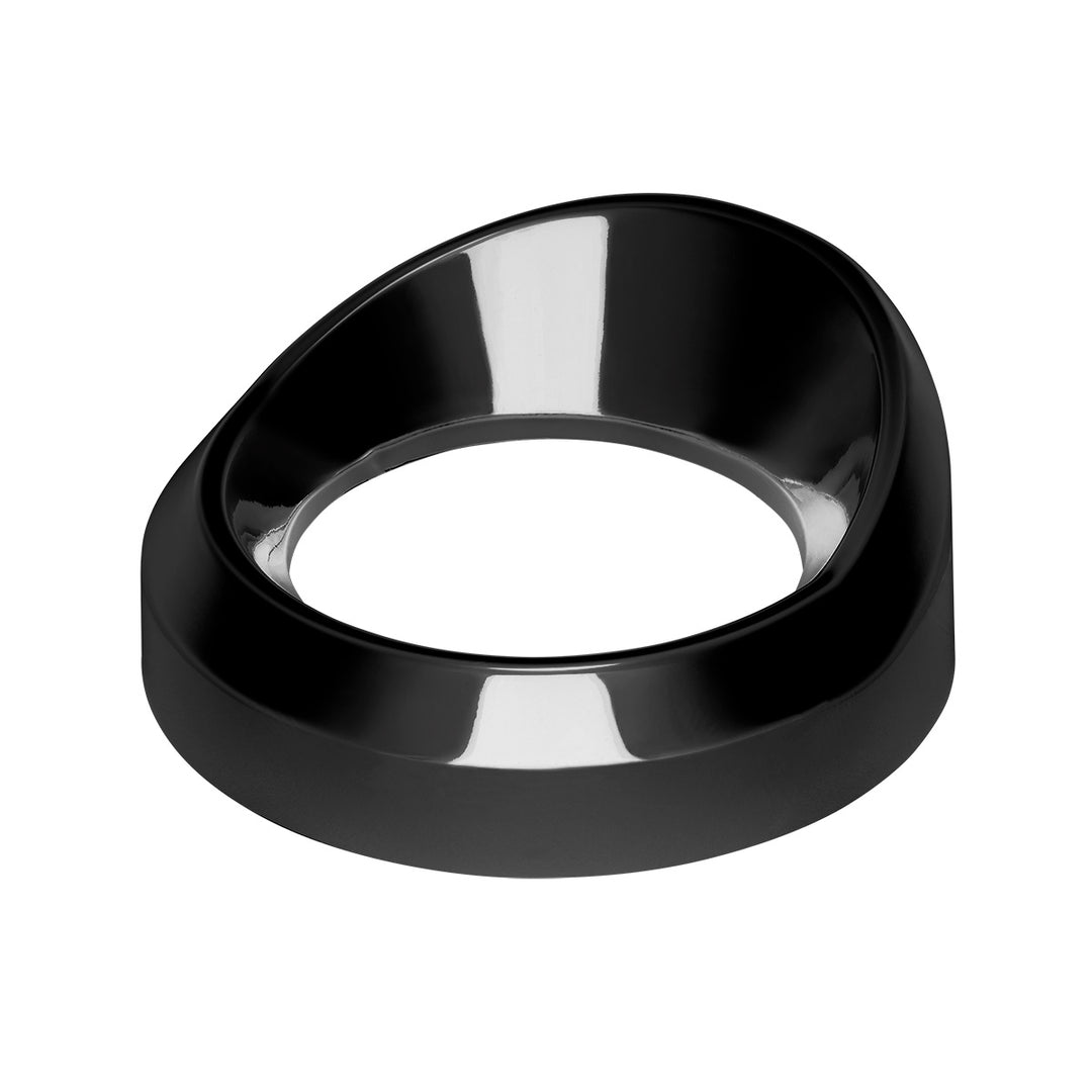 Candy Color Small Gauge Cover With Visor - Glossy Black