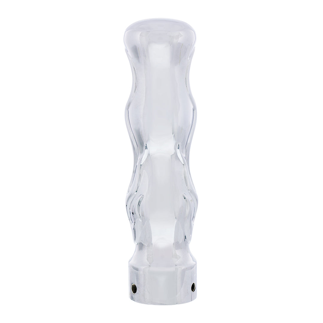 Flame Shift Knob - Chrome