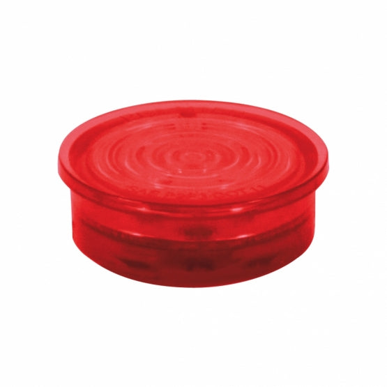 9 LED Mini Bullet Light Insert - Red LED/Red Lens (Bulk)