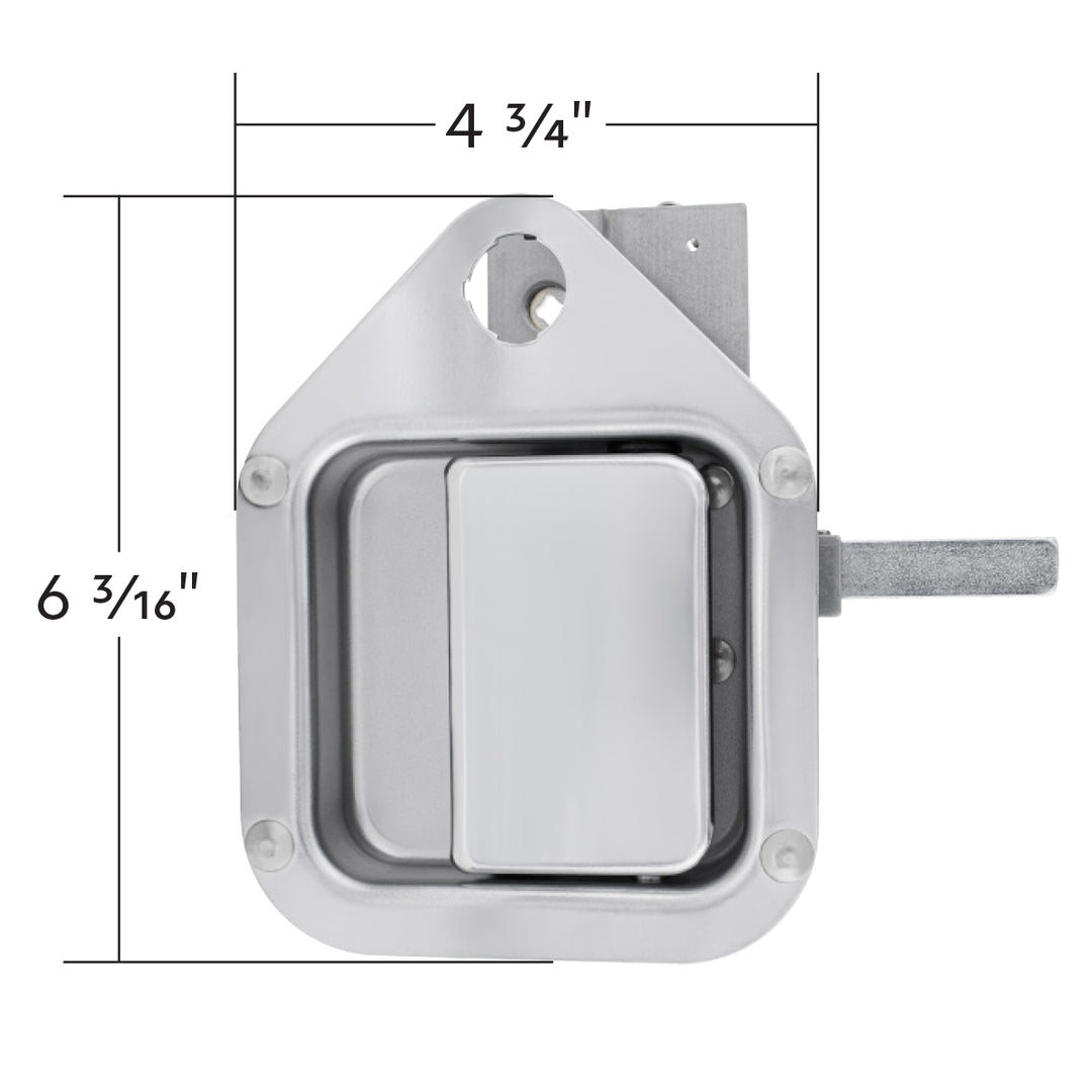 Exterior Sleeper Storage Door Handle For Kenworth W900/T800 (2004-2015), Long Striker - Driver (Bulk)