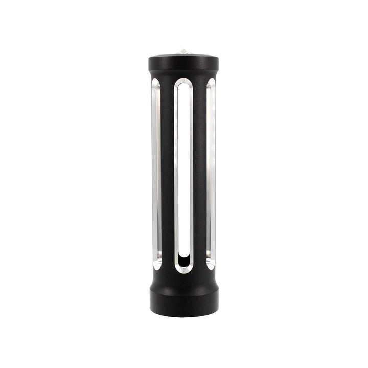 M30 x 3.5 Thread-On Sonoma Style Gearshift Knob - Clear Crystal/Matte Black