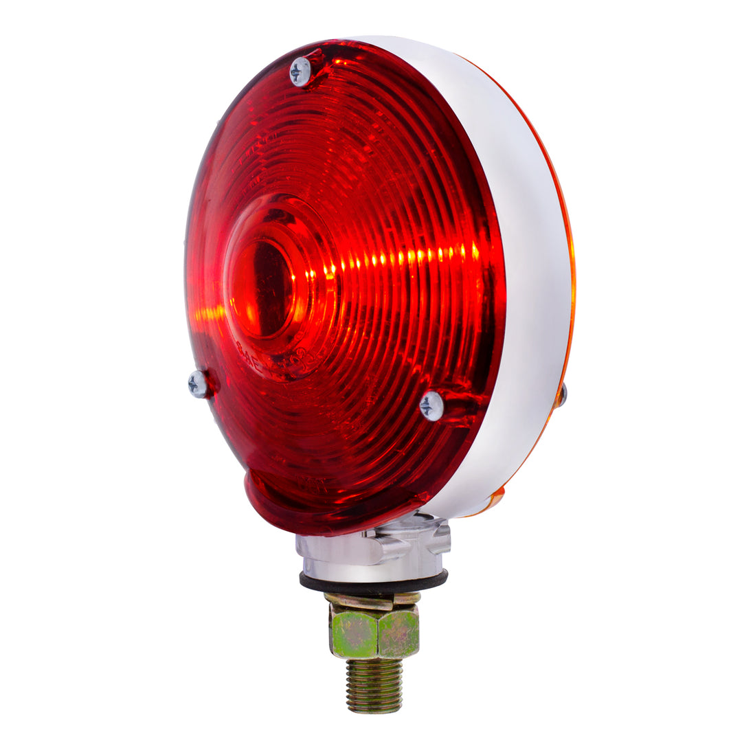 Double Face Turn Signal Light With 1157 Bulb - Amber &amp; Red Lens