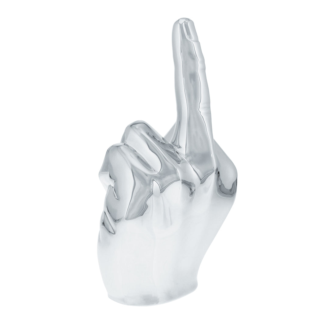Finger Hood Ornament - Chrome