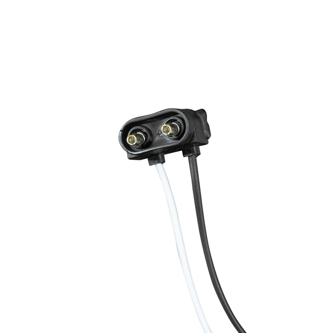 2 Wire Pigtail With 2 Prong Plug - 6" Lead (20 Pcs)