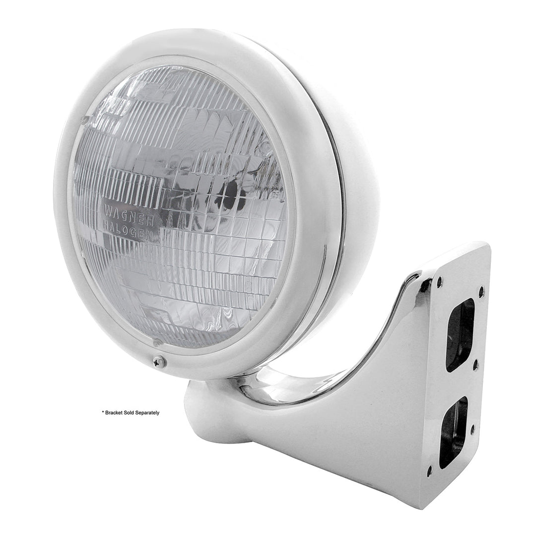 Stainless Steel "Classic" Headlight H6024 Bulb
