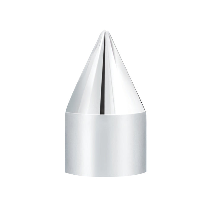 9/16" x 1-1/2" Chrome Plastic Spike Nut Cover - Push-On (Bulk)