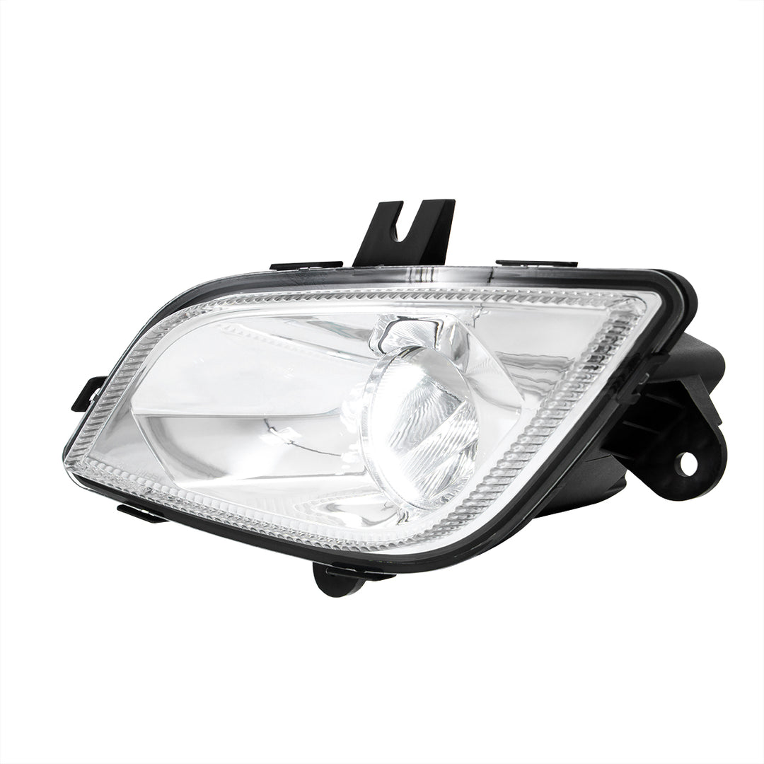 Chrome Single LED Fog Light For 2018-2024 Freightliner Cascadia - Driver - Competition Series