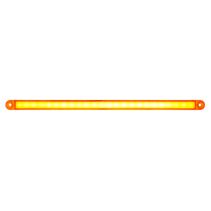 24 LED Dual Function 12" GloLight Bar (Turn Signal) - Amber LED &amp; Lens (Card)