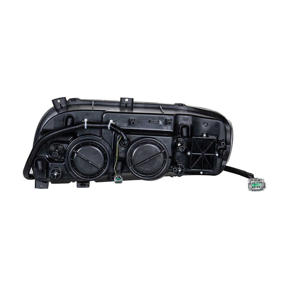Chrome Projection Headlight With LED Turn &amp; DRL For Peterbilt 389 (2008-2023) &amp; 388 (2008-2015) - Passenger
