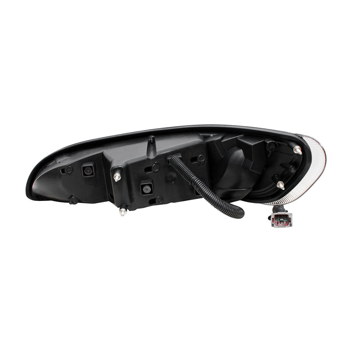 Black LED Headlight For Peterbilt 386 (2005-2015) &amp; 387 (1999-2010) - Passenger