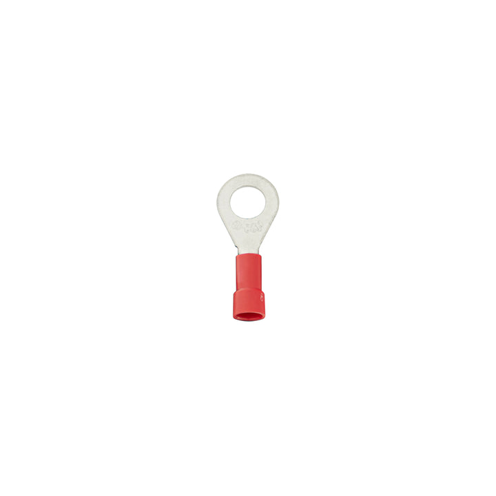22-18 AWG 1/4" Stud Vinyl Ring Terminal (14-Pack)