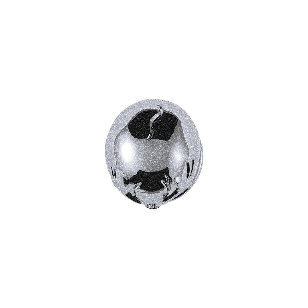 1/2" - 13 Thread-On 3 Skull Candy Color Shift Knob - Liquid Silver