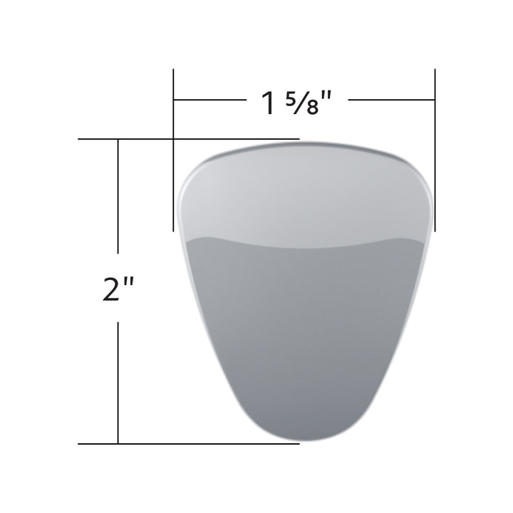 Plastic Cover For 9/10/13/15/18 Speed Gearshift Knob - Liquid Silver