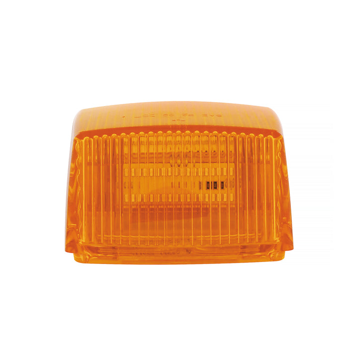 36 LED Square Cab Light - Amber LED/Amber Lens (5-Pack)