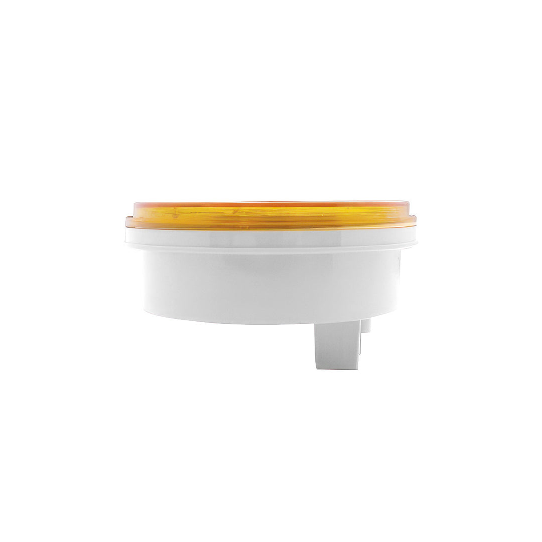 16 LED 4" Reflector Turn Signal Light - Amber LED/Amber Lens