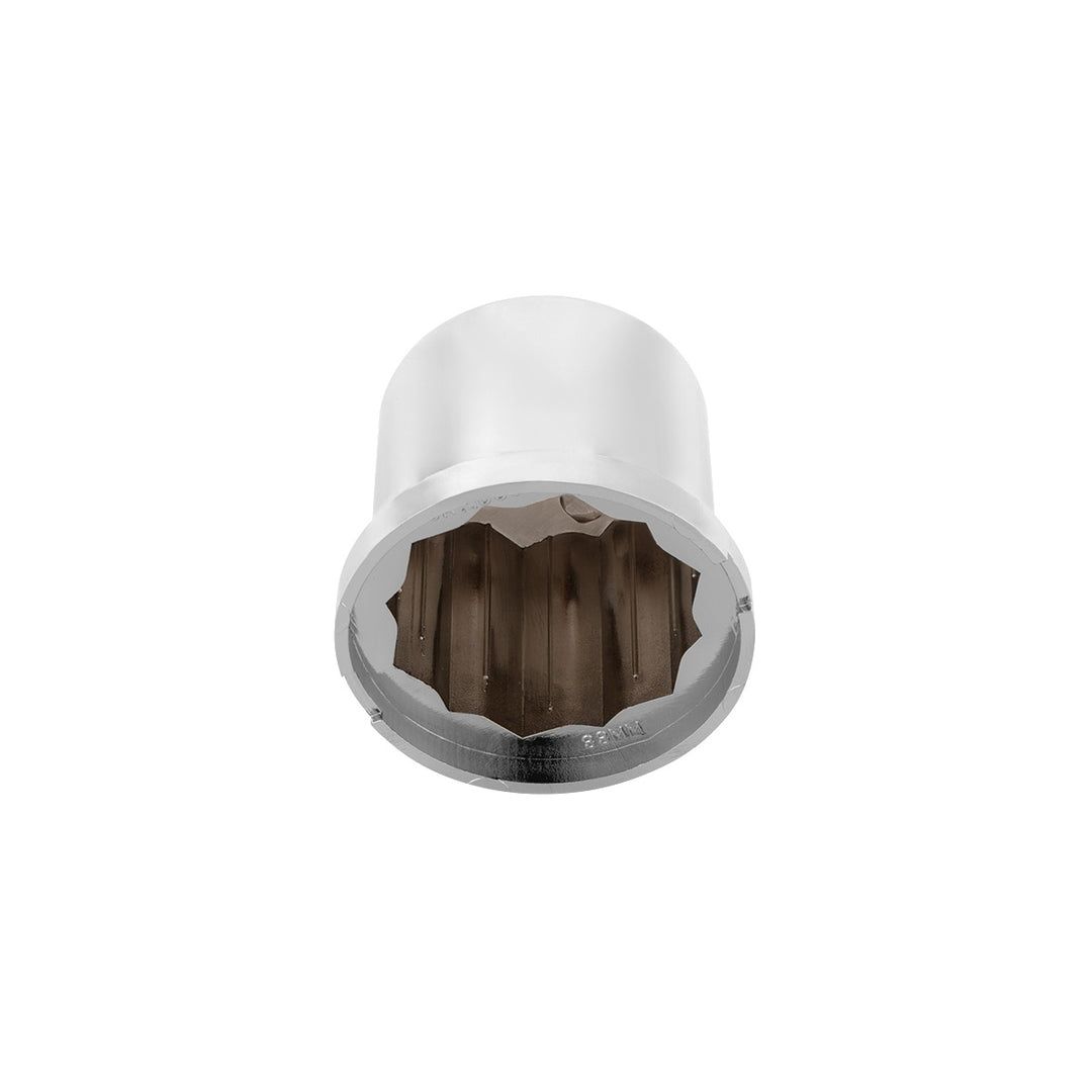 33mm X 1-7/8" Chrome Plastic Pointed Nut Covers - Push-On (10-Pack)