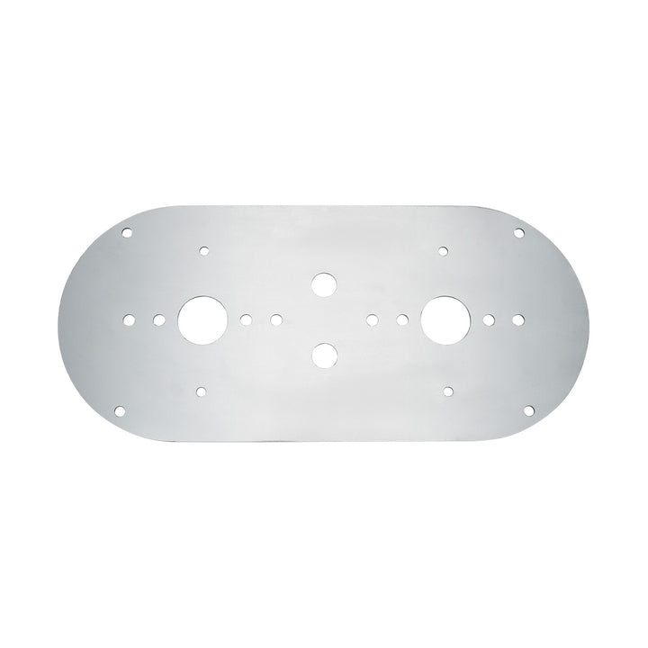 304 Stainless Steel Above Door Dome Light Plate For Kenworth &amp; Peterbilt Trucks