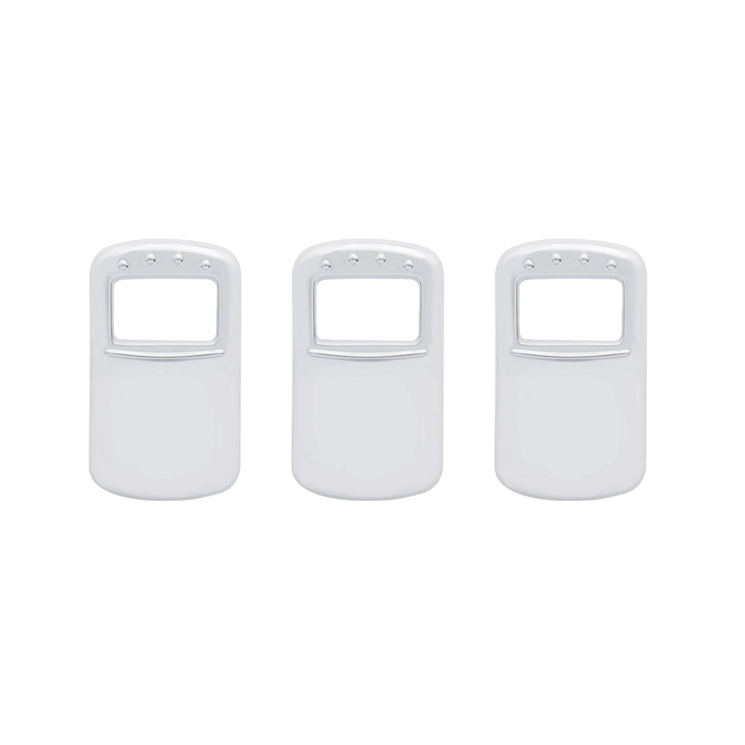 Rocker Switch Cover For Kenworth/Peterbilt - Plain (Card of 3)