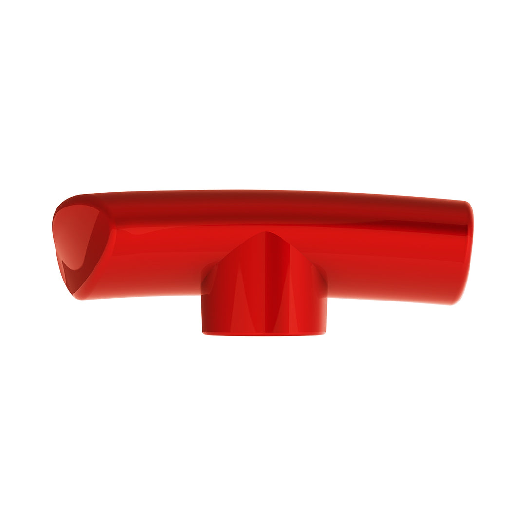 Thread-On T-Shape Gearshift Knob - Candy Red