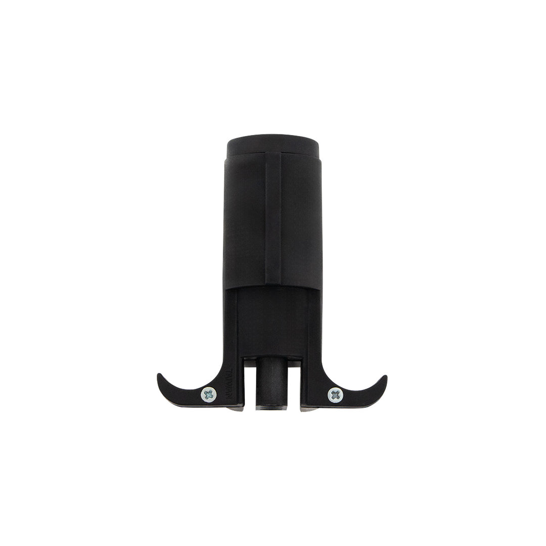 6 - Pole Round to 4 - Way Flat M/FM Trailer Plug Adapter, 1 Pc.
