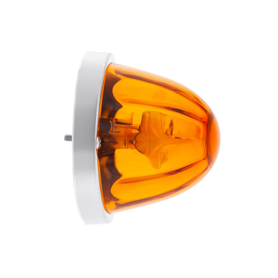 UltraBurst Glass Watermelon Light Flush Mount Kit - Amber LED/Amber Lens
