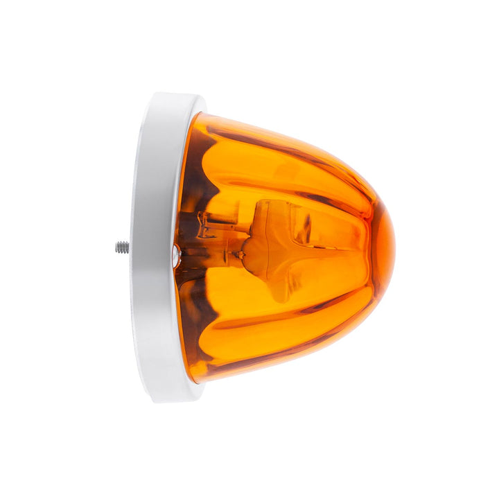 UltraBurst Glass Watermelon Light Flush Mount Kit - Amber LED/Amber Lens