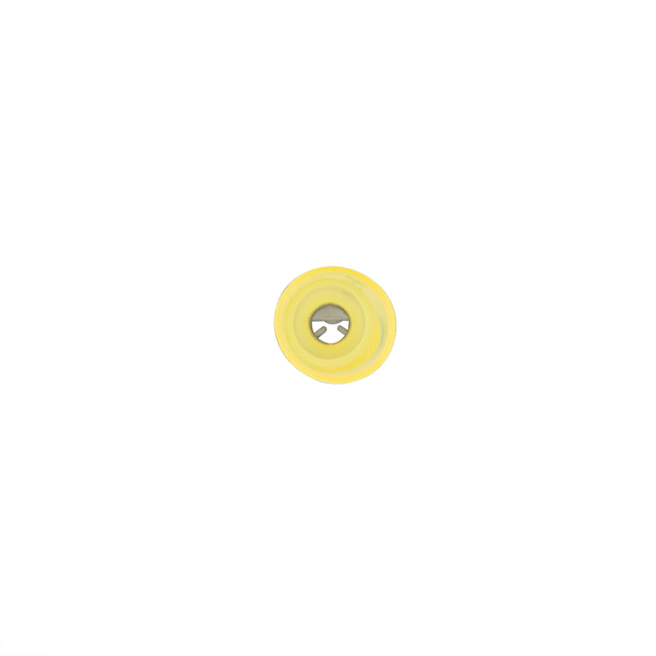 12-10 AWG .250 Tab CS Fully Insulated Heat Shrink FM Disconnect - Yellow (10-Pack)