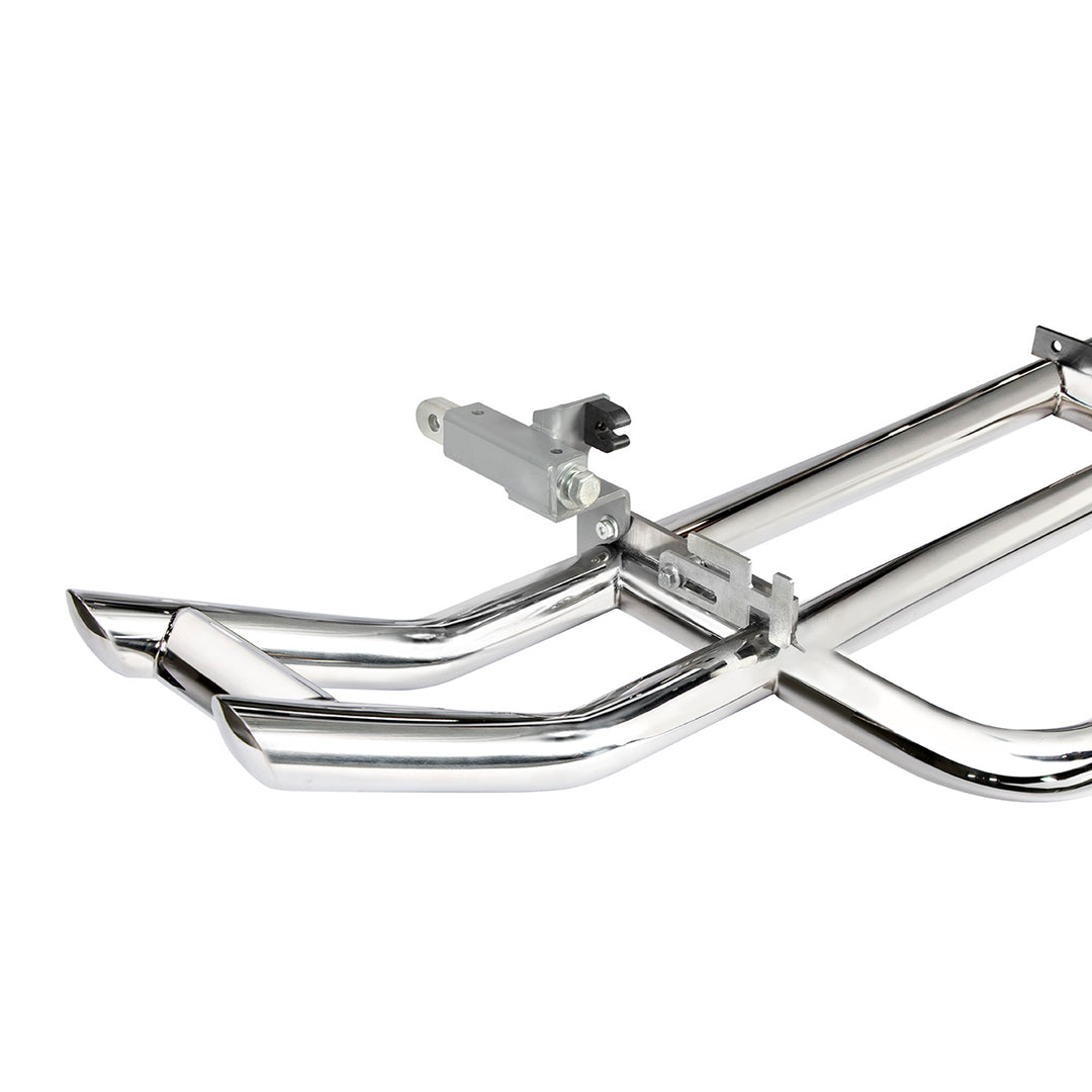 HighwayShield I15 - 304 Stainless Steel Grille Guard &amp; Bracket Kit For 2003-2017 Volvo VNL