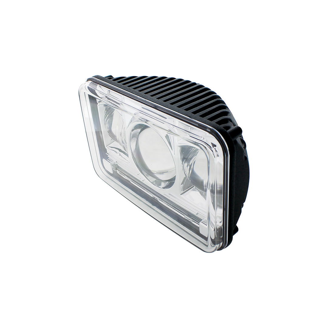 ULTRALIT - 11 High Power LED 4" x 6" Projection Headlight - Low Beam