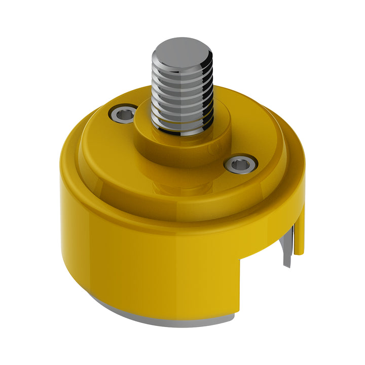 1/2" - 13 Thread-On Shift Knob Mounting Adapter For Eaton Fuller Style 13/15/18 Shifter - Electric Yellow (Bulk)