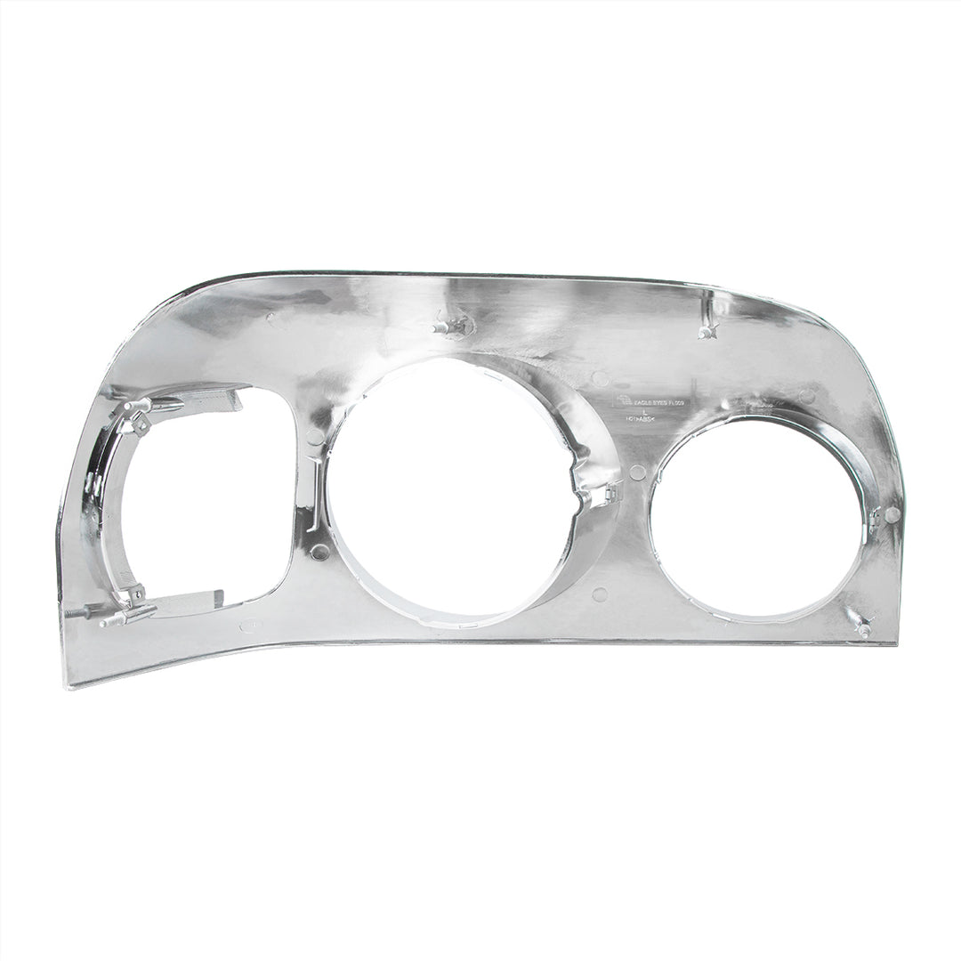 Chrome Headlight Bezel For 1996-2004 Freightliner Century - Driver - Competition Series