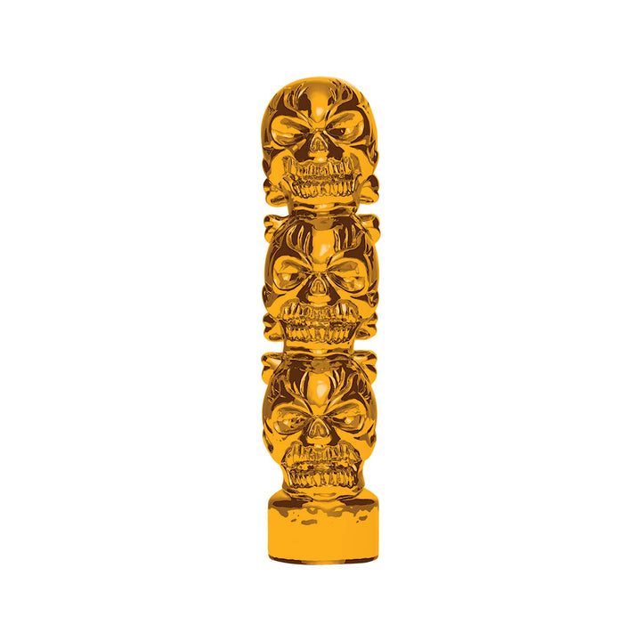 1/2" - 13 Thread-On 3 Skull Candy Color Shift Knob - Electric Yellow