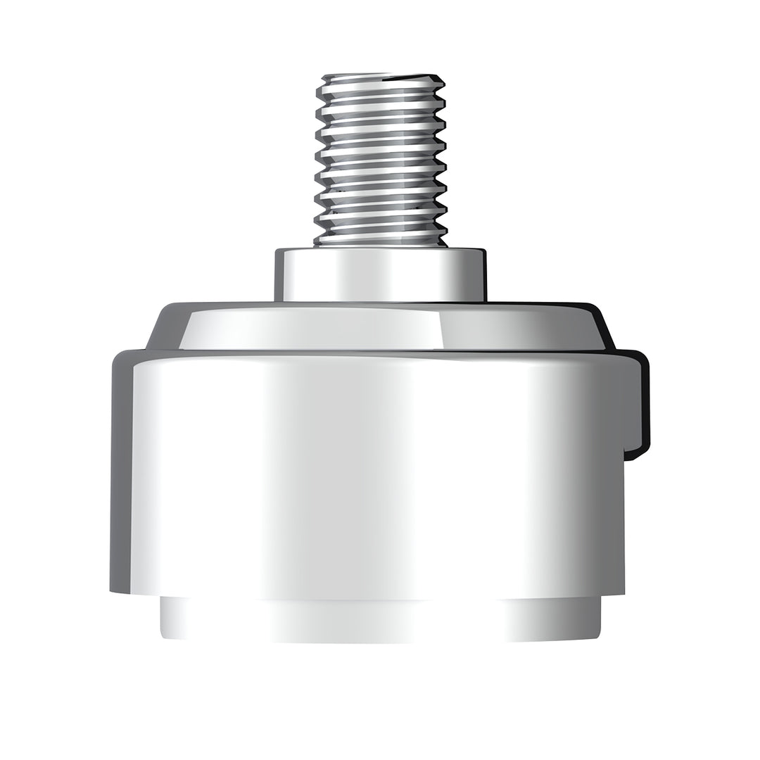 1/2" - 13 Thread-On Shift Knob Mounting Adapter For Eaton Fuller Style 13/15/18 Shifter - Chrome (Bulk)