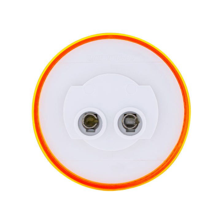 7 LED 2" Round Light (Clearance/Marker) - Amber LED/Amber Lens (Bulk)
